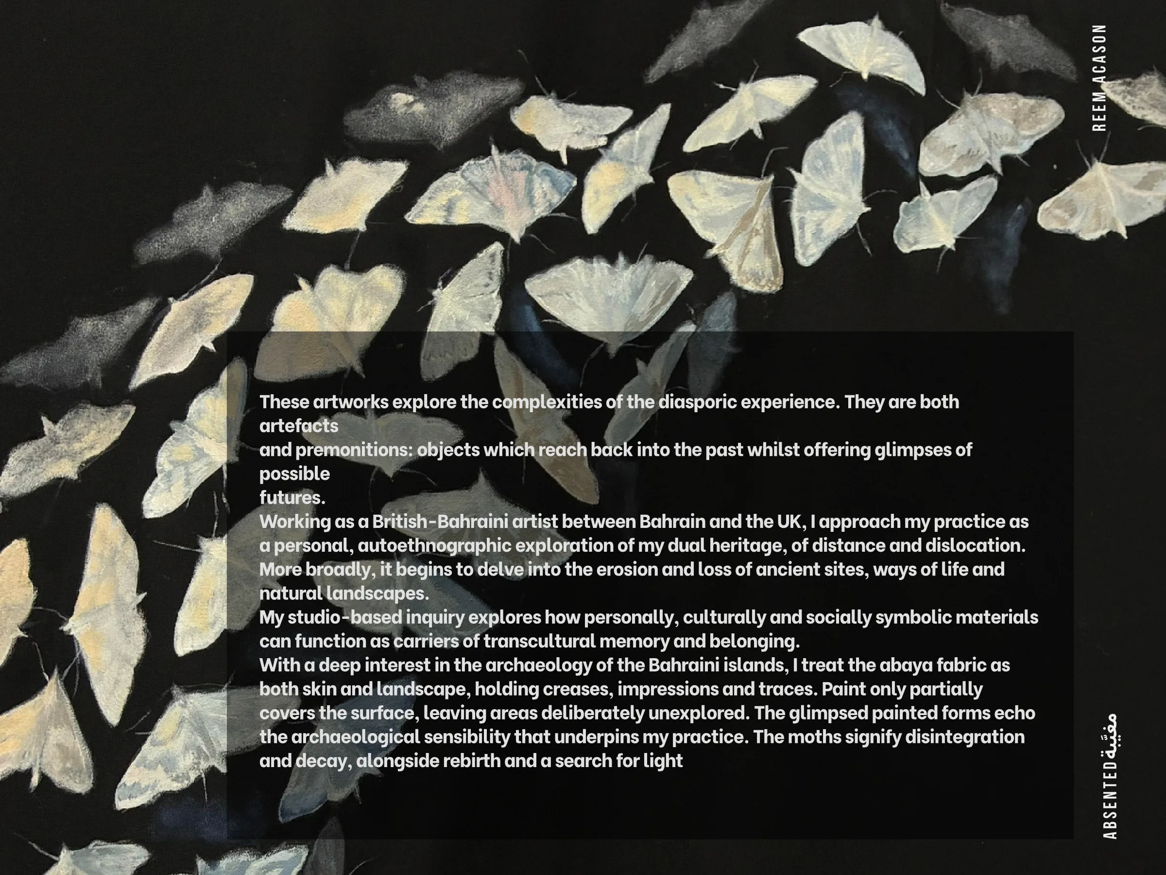 Page 10: Reem Ali Acason — Artist Statement, full size